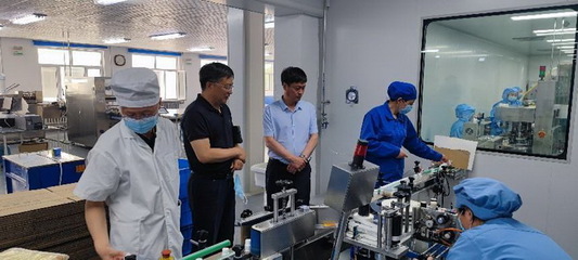 赤峰市科技局副局长袁凌峰到红山区调研科技创新工作